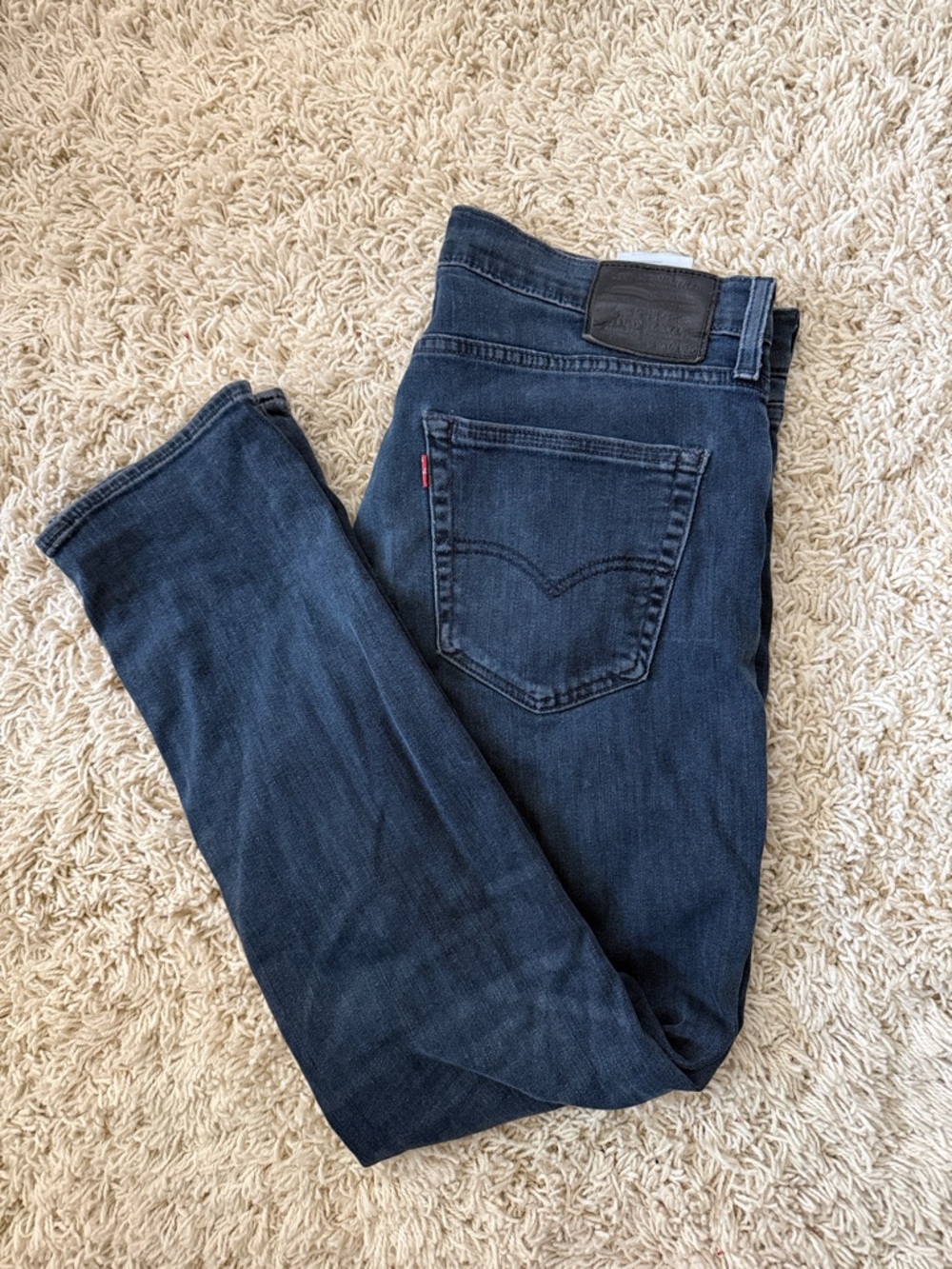 Levi's Men's Slim Jeans in Deep Indigo